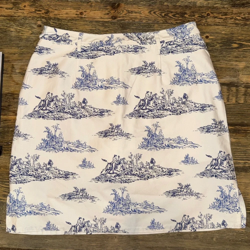 Bobby Jones Women's Polo Horse‎ And Deer Mini Skort/Skirt Size 6